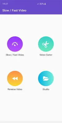 Speed Video Editor android App screenshot 3